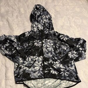 Alala Black and Gray Mesh-Accented Athletic Jacket